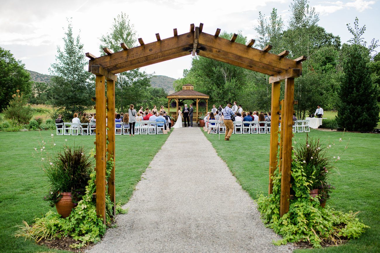 Chatfield Botanic Gardens Wedding Ceremony