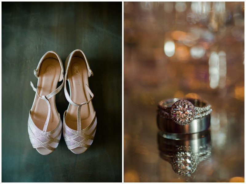 Wedding shoes, wedding details