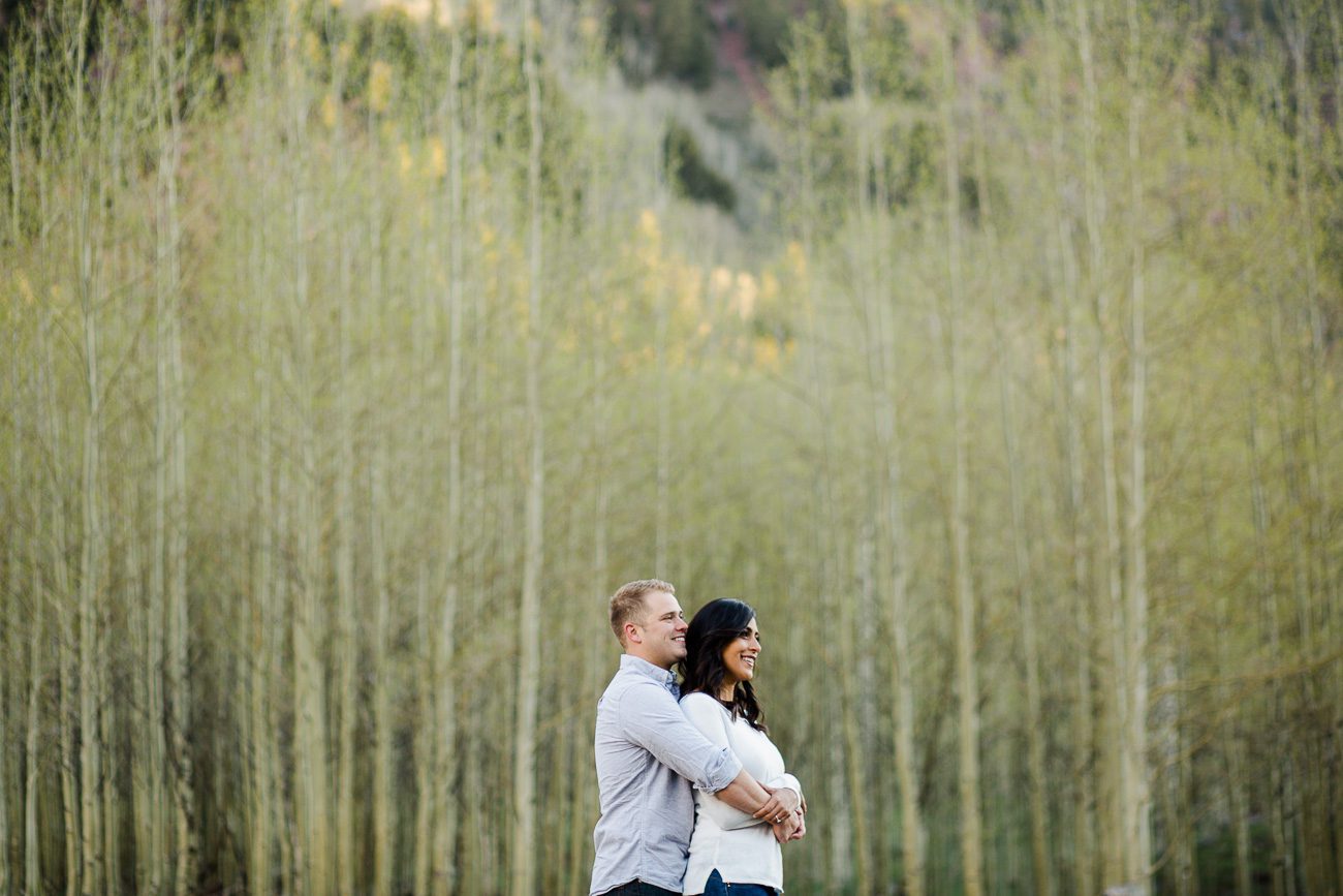 Aspen Colorado engagement photos