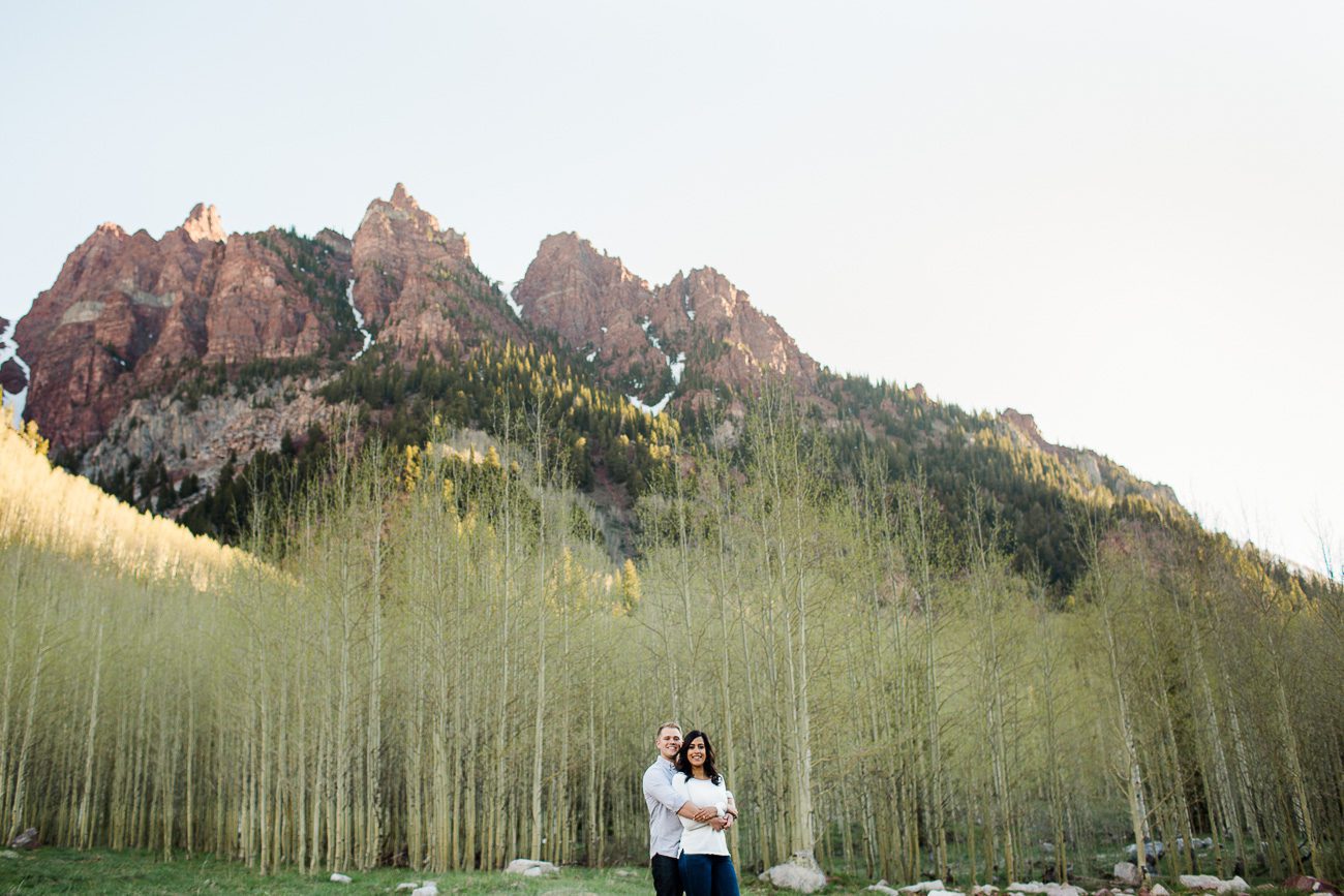 Aspen Colorado engagement photos