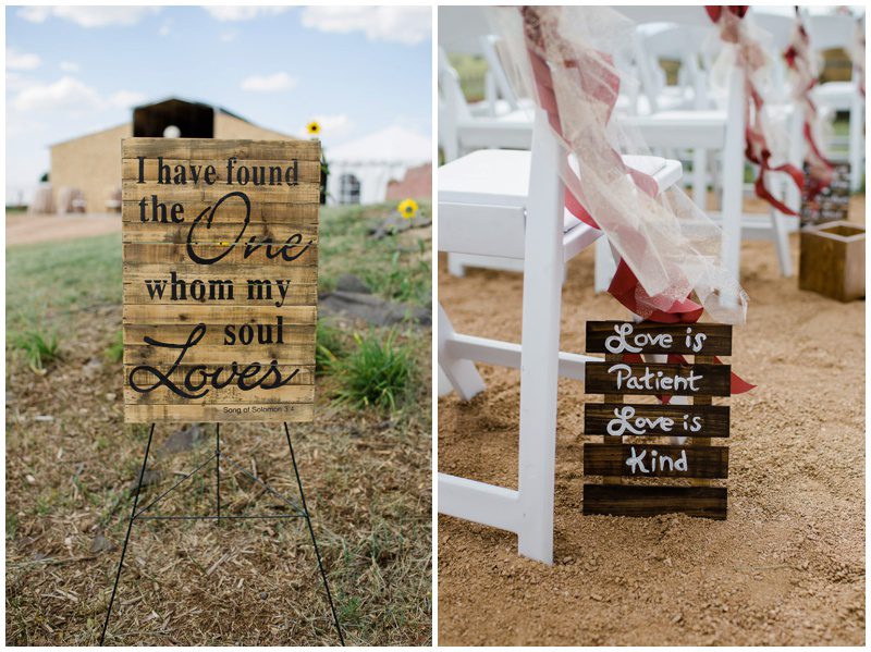 Colorado Springs Backyard Wedding Details