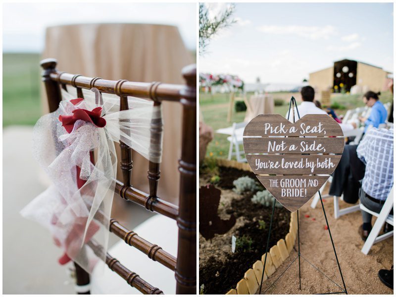 Colorado Springs Backyard Wedding Details