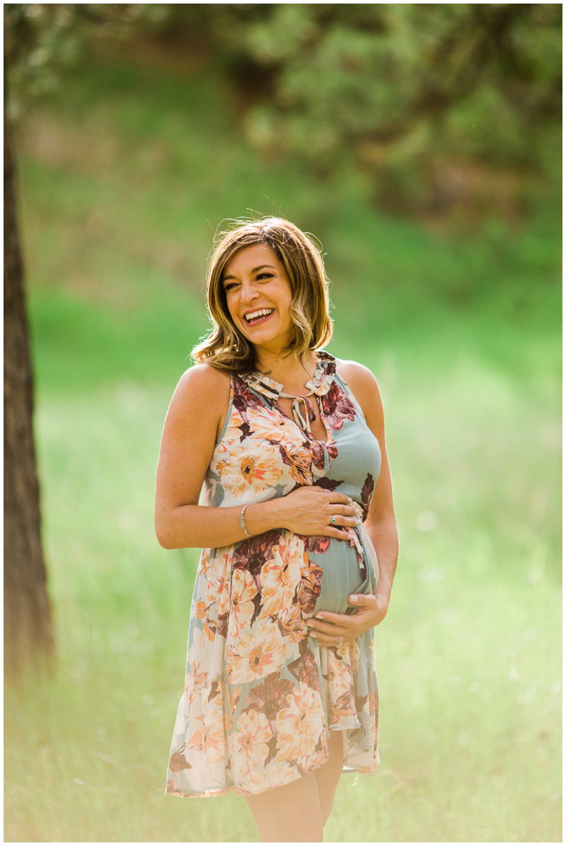 Evergreen Colorado Maternity Photos