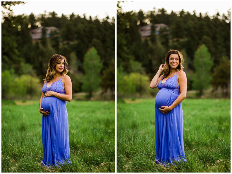 Evergreen Colorado Maternity Photos