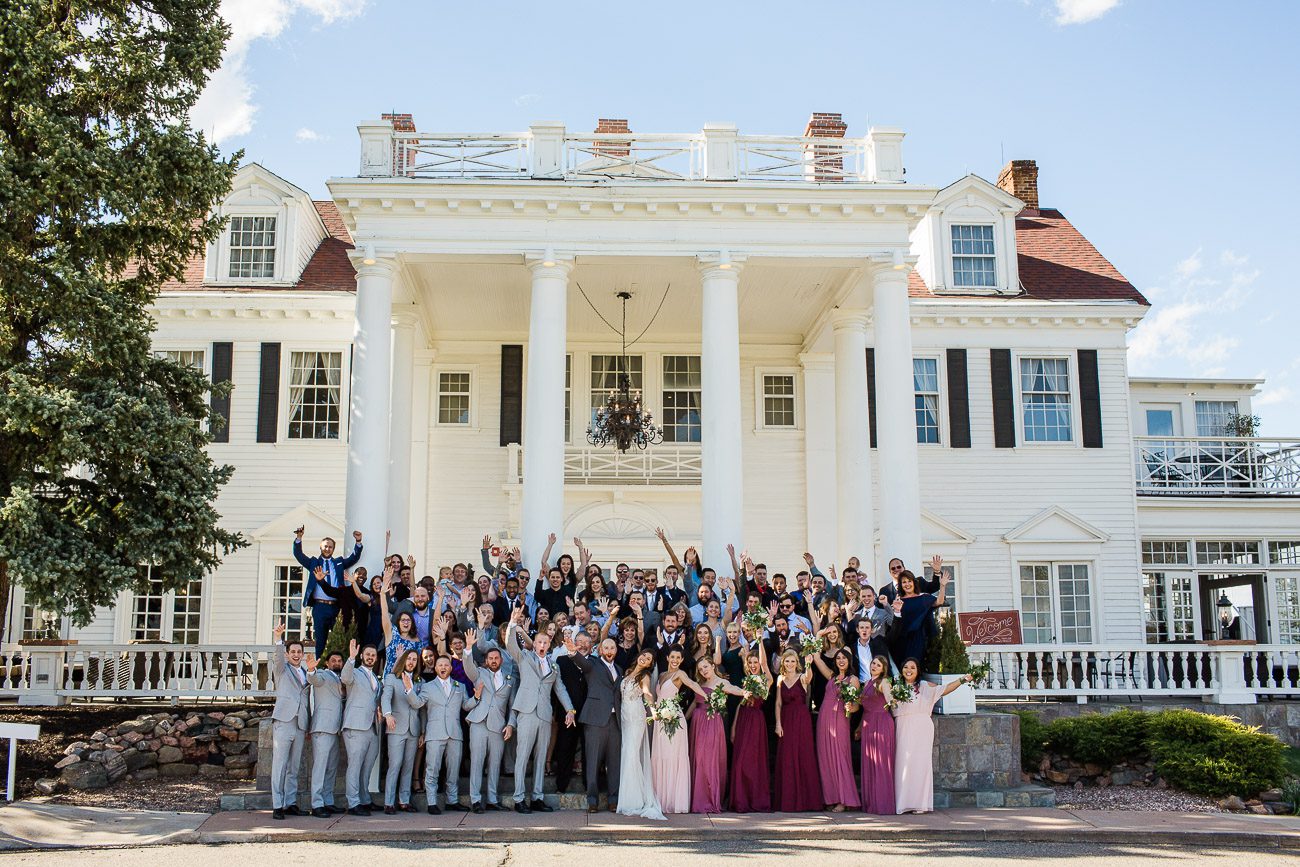 Group wedding picture
