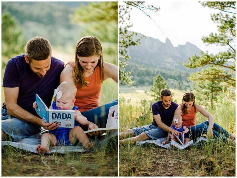 One year old family session