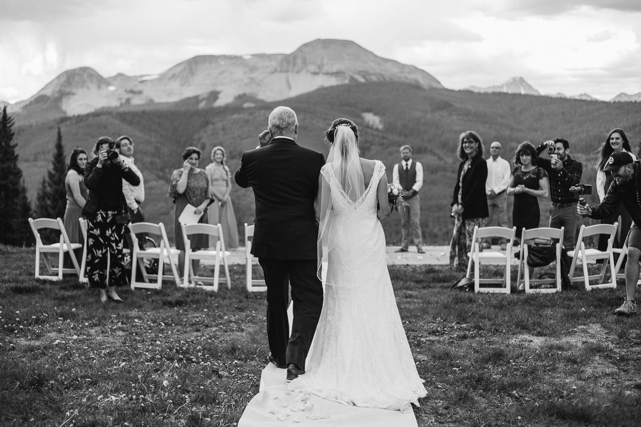 Wedding Ceremony at Purgatory Resort in Durango