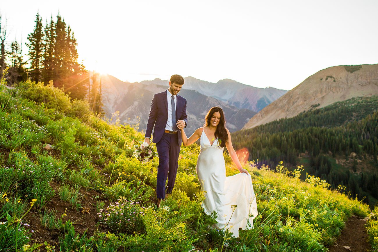Gothic Road Crested Butte wedding pictures