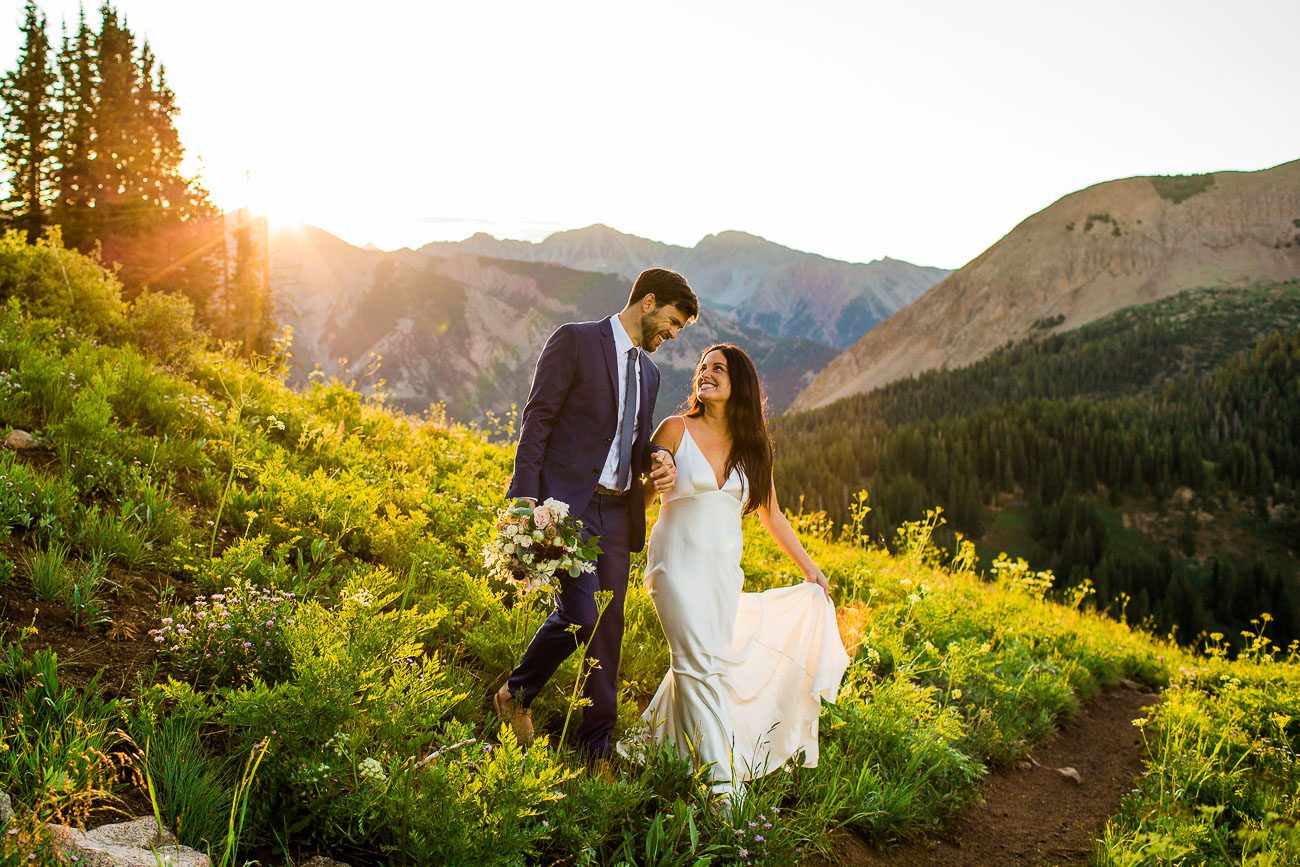 Gothic Road Crested Butte elopement pictures