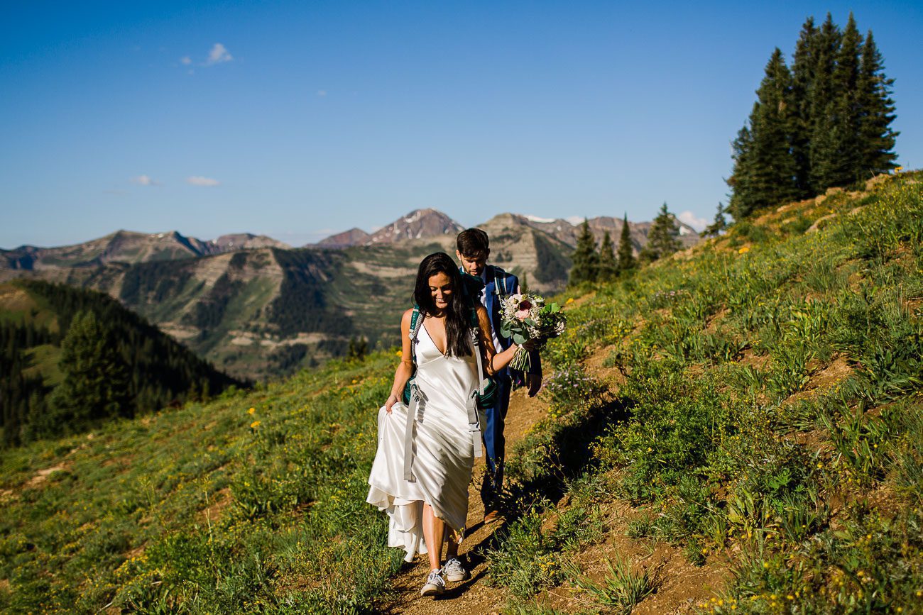 Colorado hiking elopement photos
