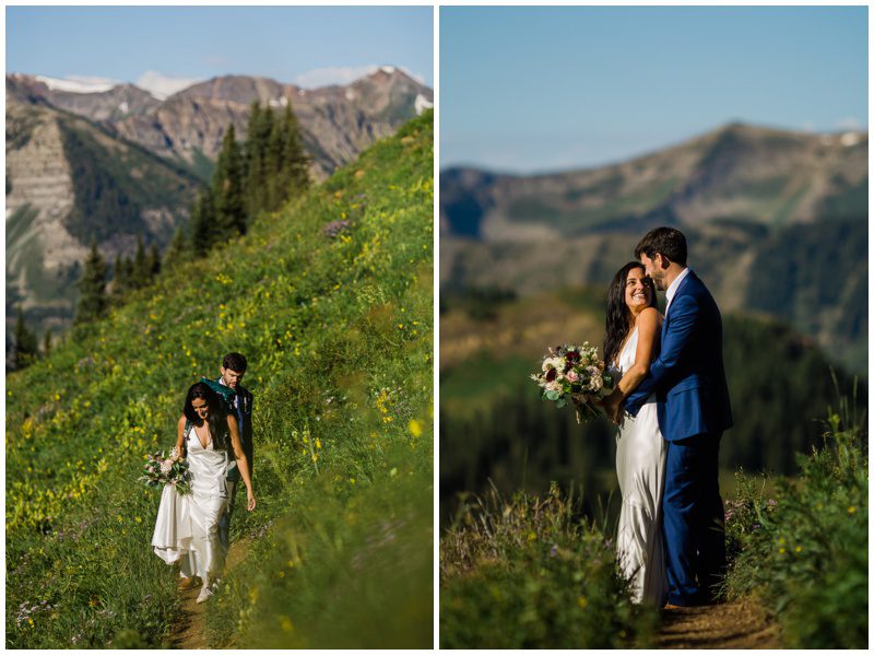 Colorado hiking elopement photos