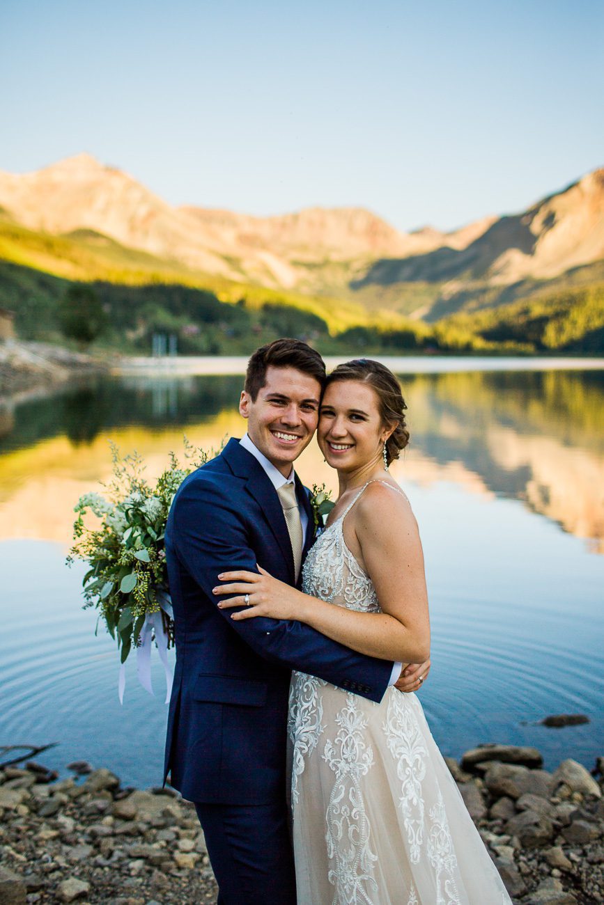 Trout Lake Telluride wedding photos