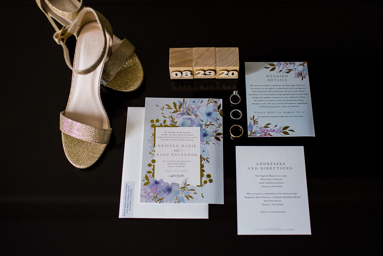 Wedding invitations by Minted