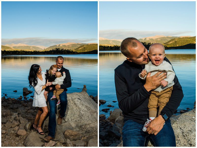 Lake Dillon Colorado Family Photos