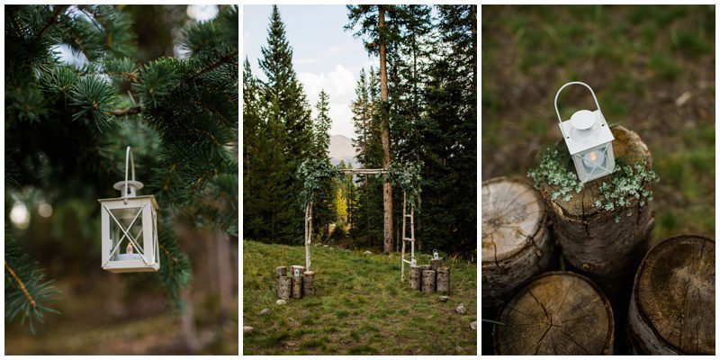 Colorado backyard wedding inspiration