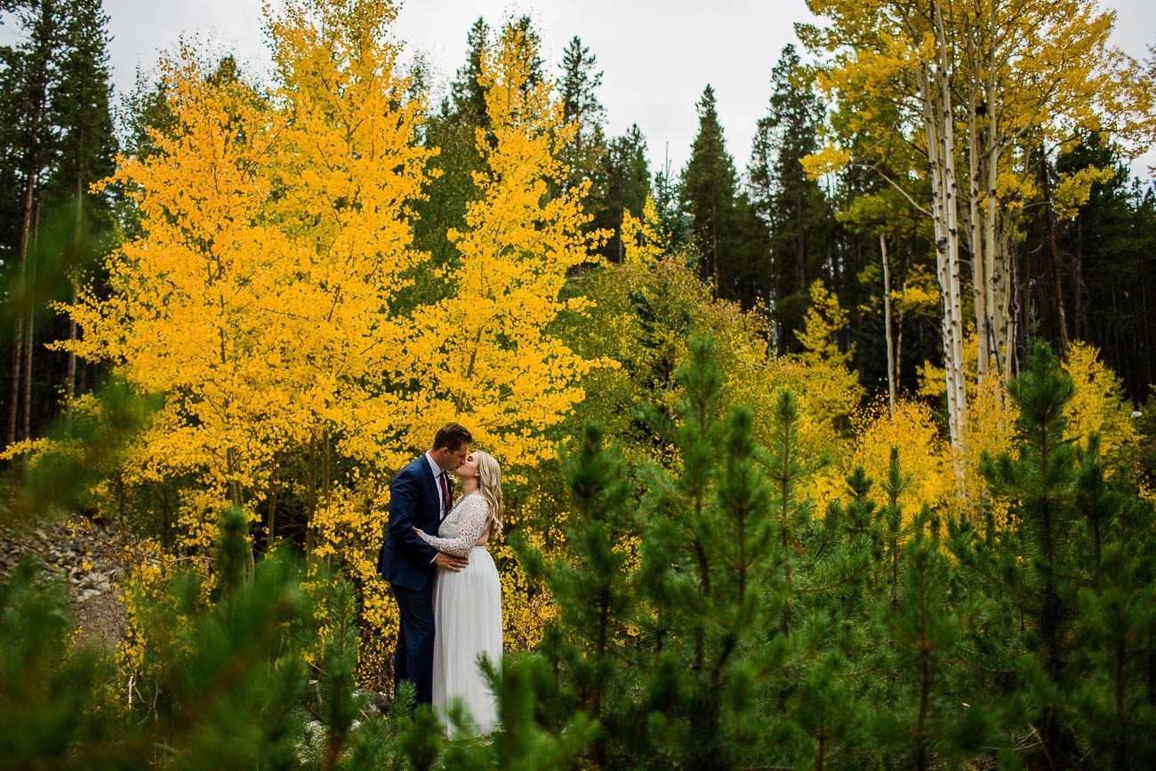 Sawmill Reservoir Fall Wedding Photos