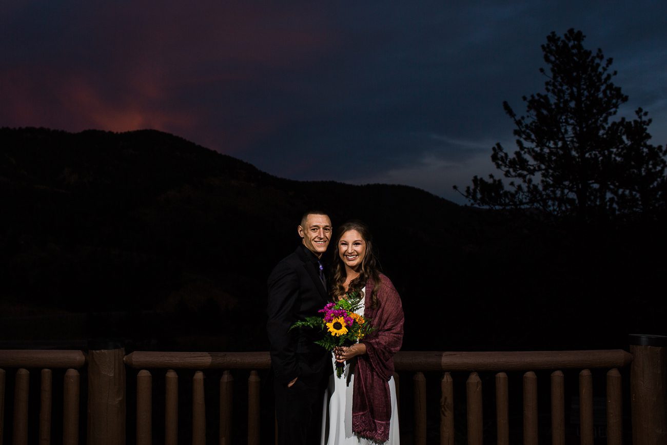 Woodland Park Colorado wedding photos