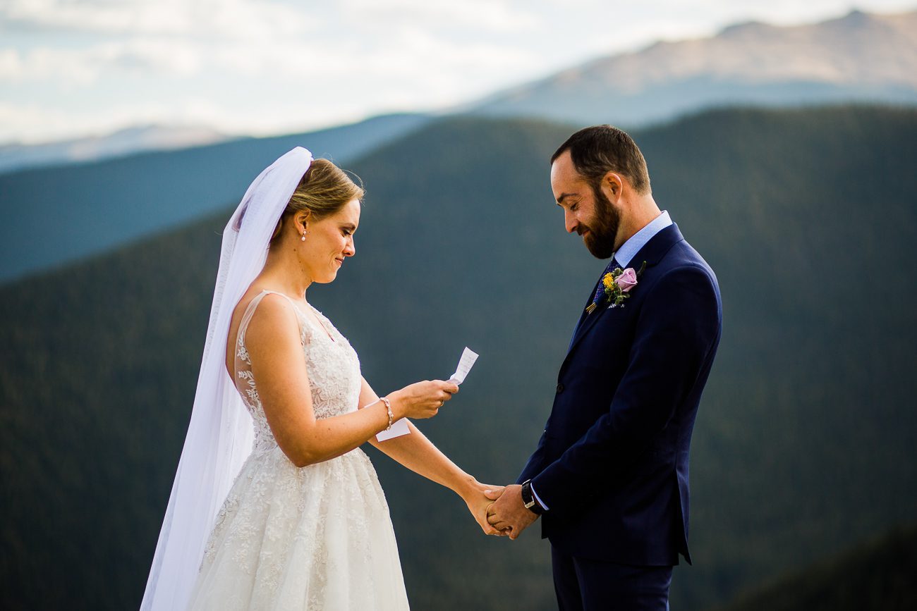 Evergreen wedding photography in Colorado