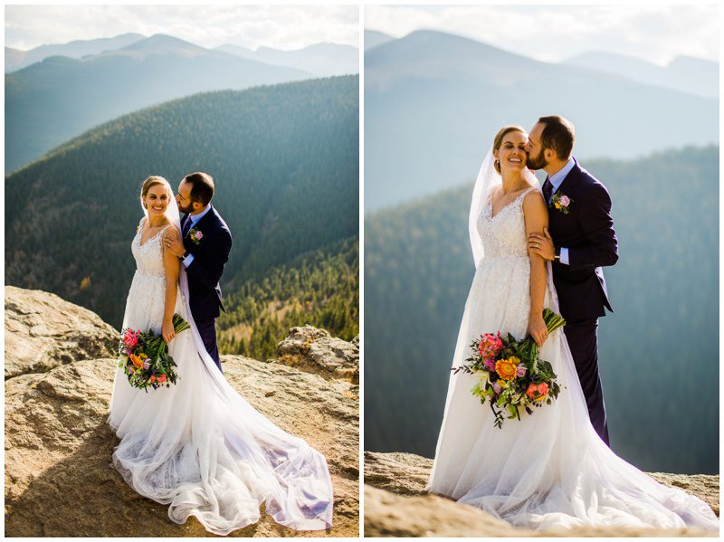 Mountain wedding photos