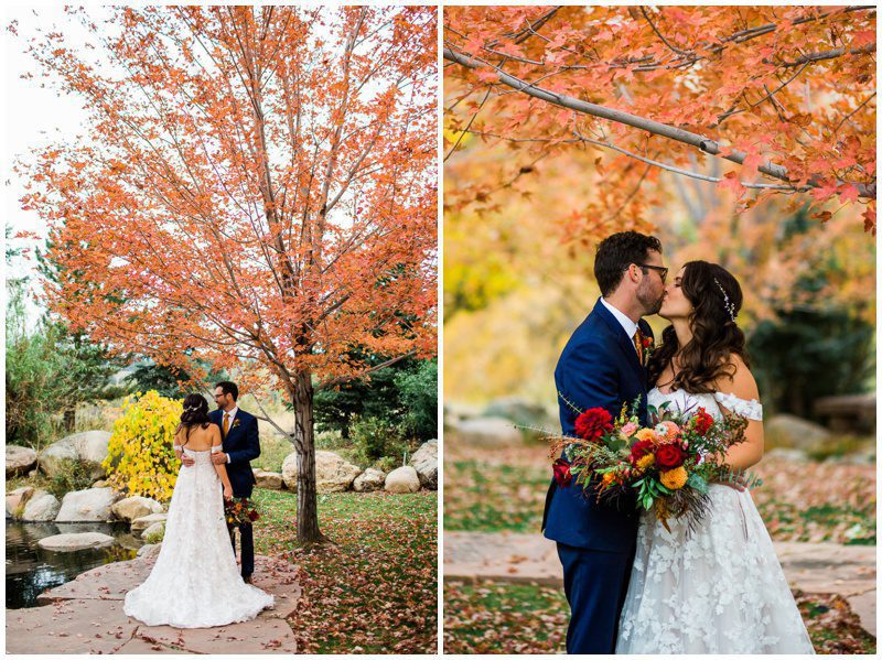 Beautiful fall wedding photos