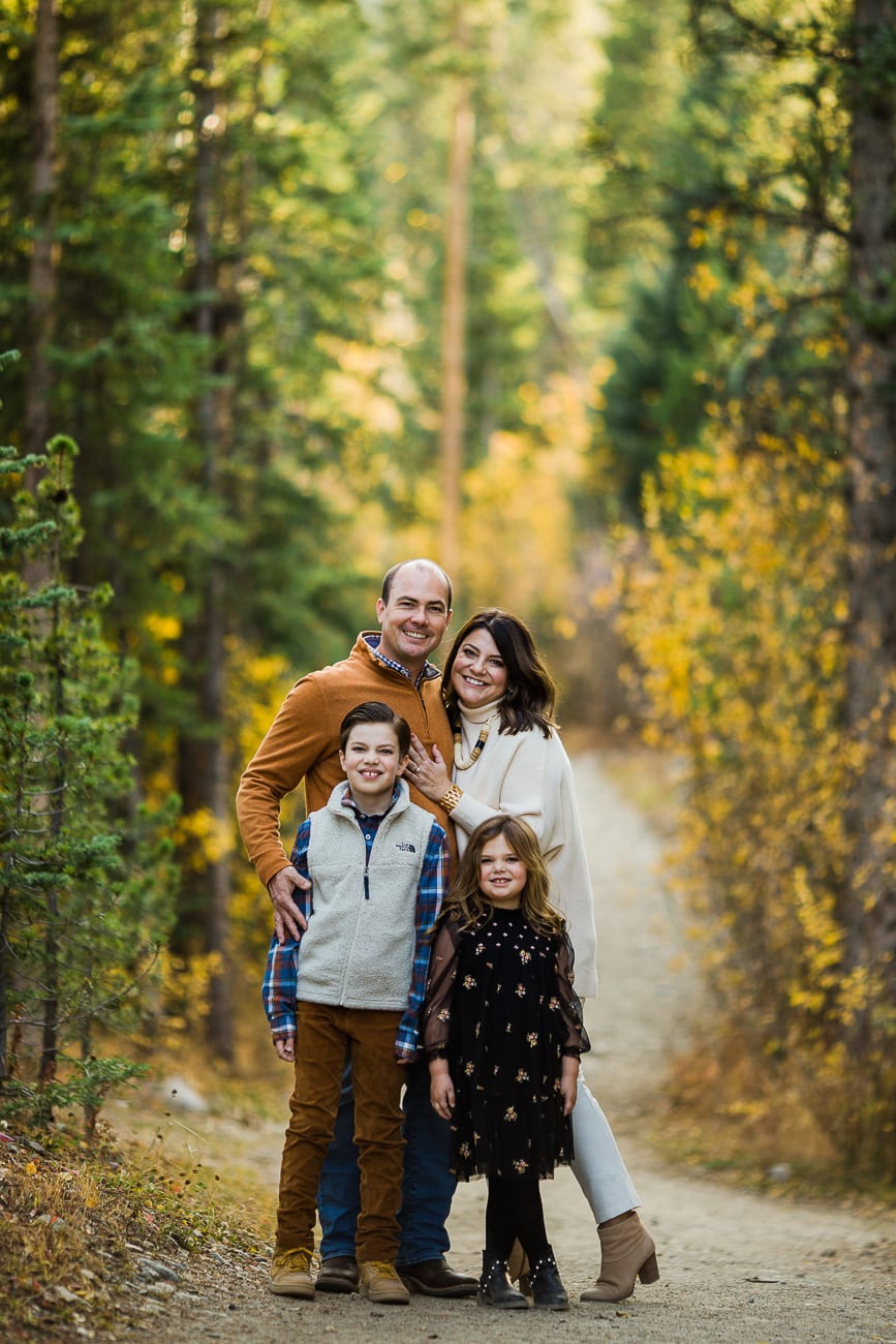 Breckenridge Family Photos in the fall