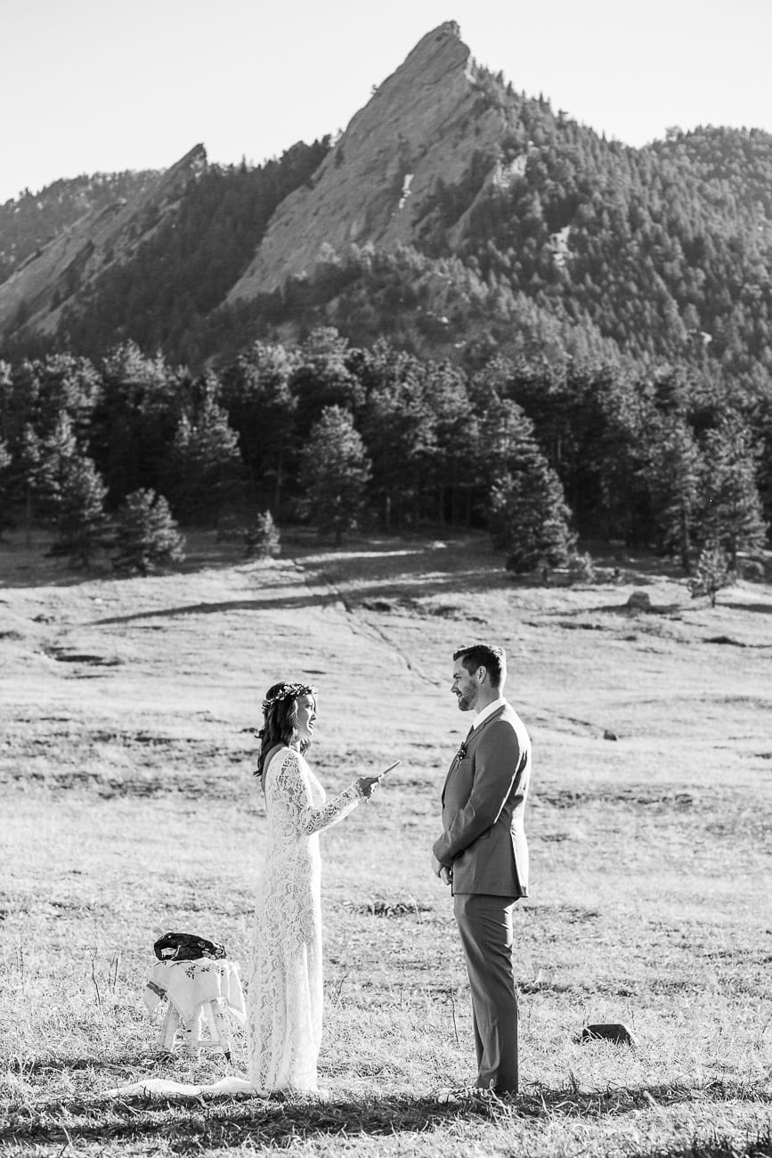 Boulder Colorado Elopement Photography