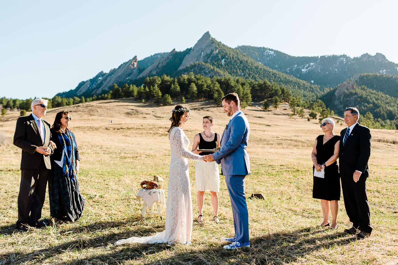 Chautauqua Park Elopement Photos