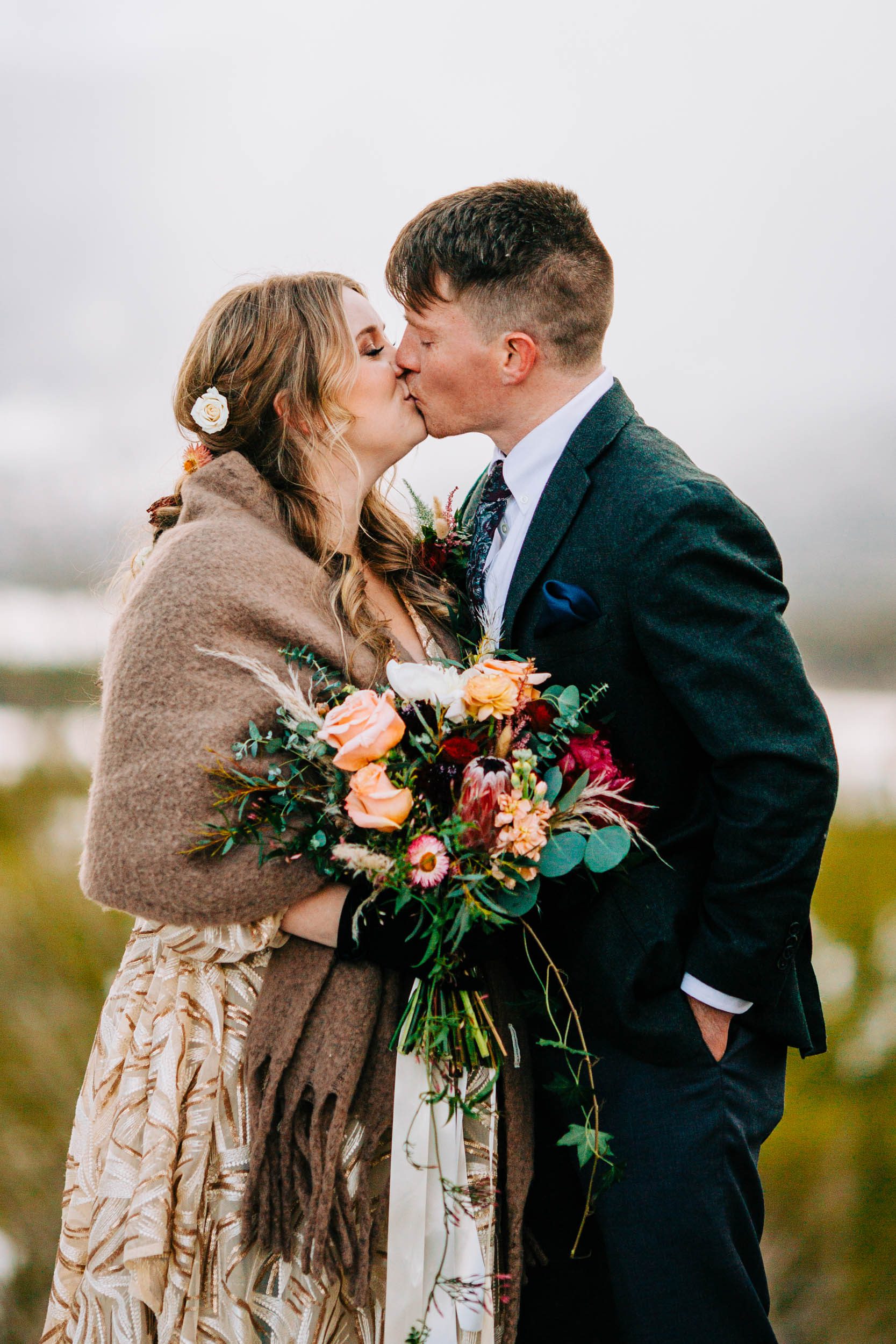 Winter elopement inspiration