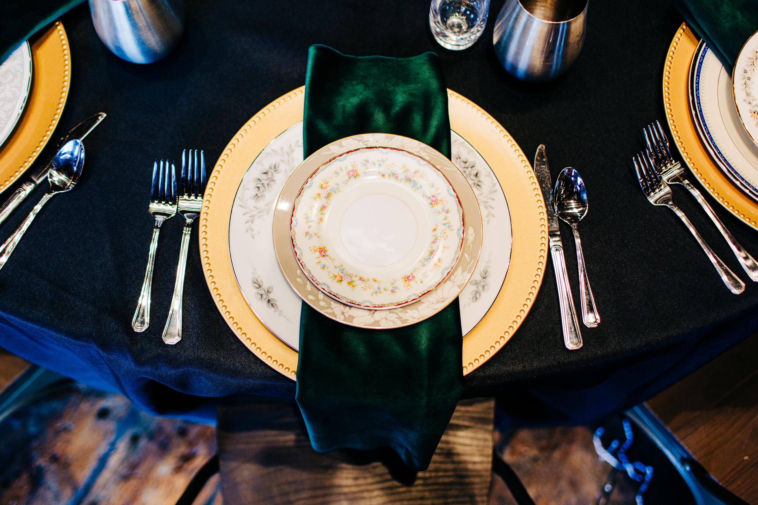 Place setting ideas for wedding