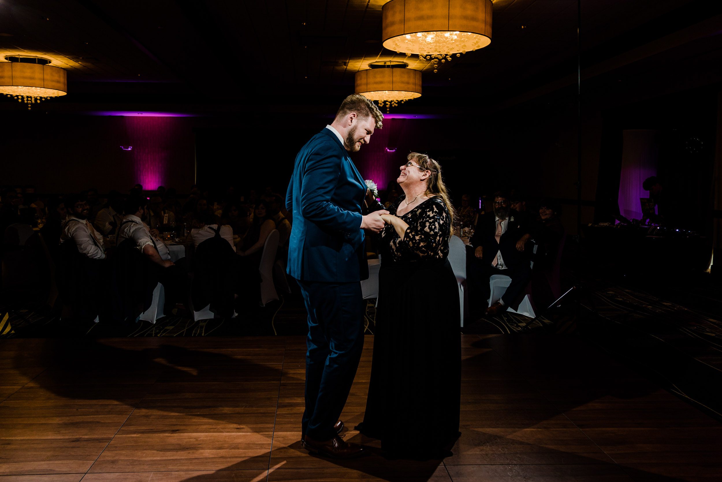 Mother son dance at wedding