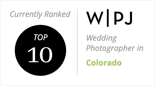 Top 10 wedding photographers in Colorado