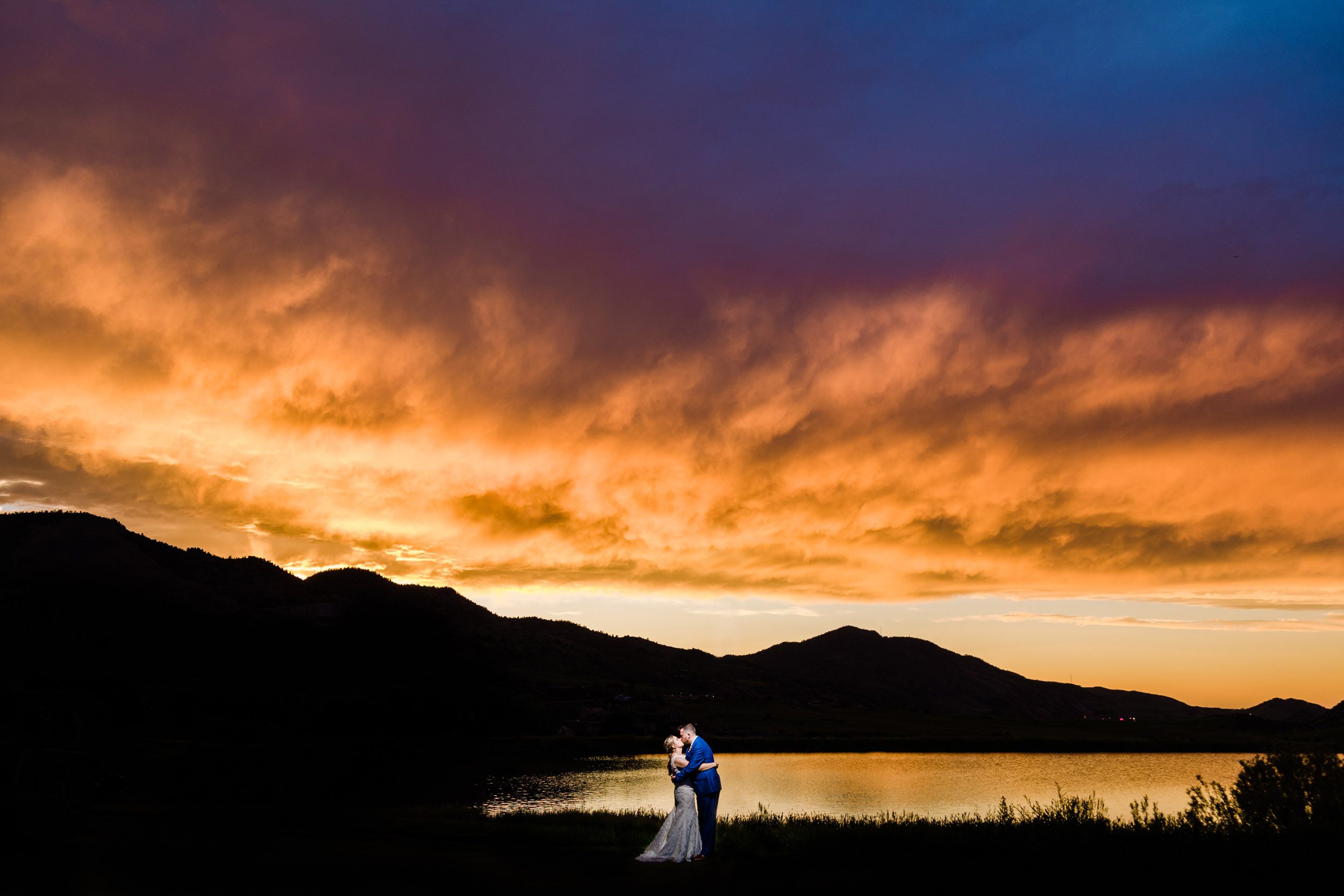 red rocks country club wedding photos