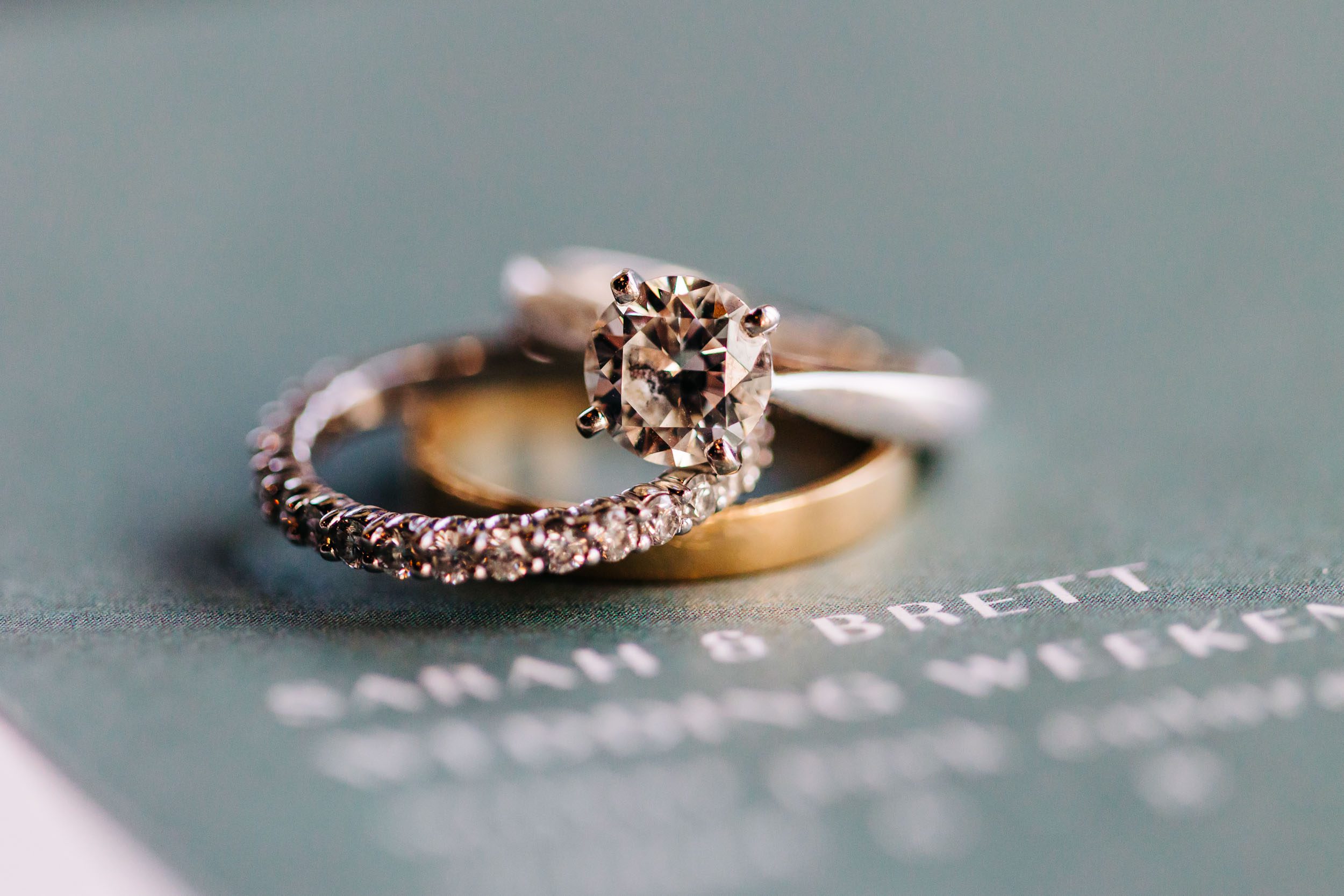 Picture of wedding rings