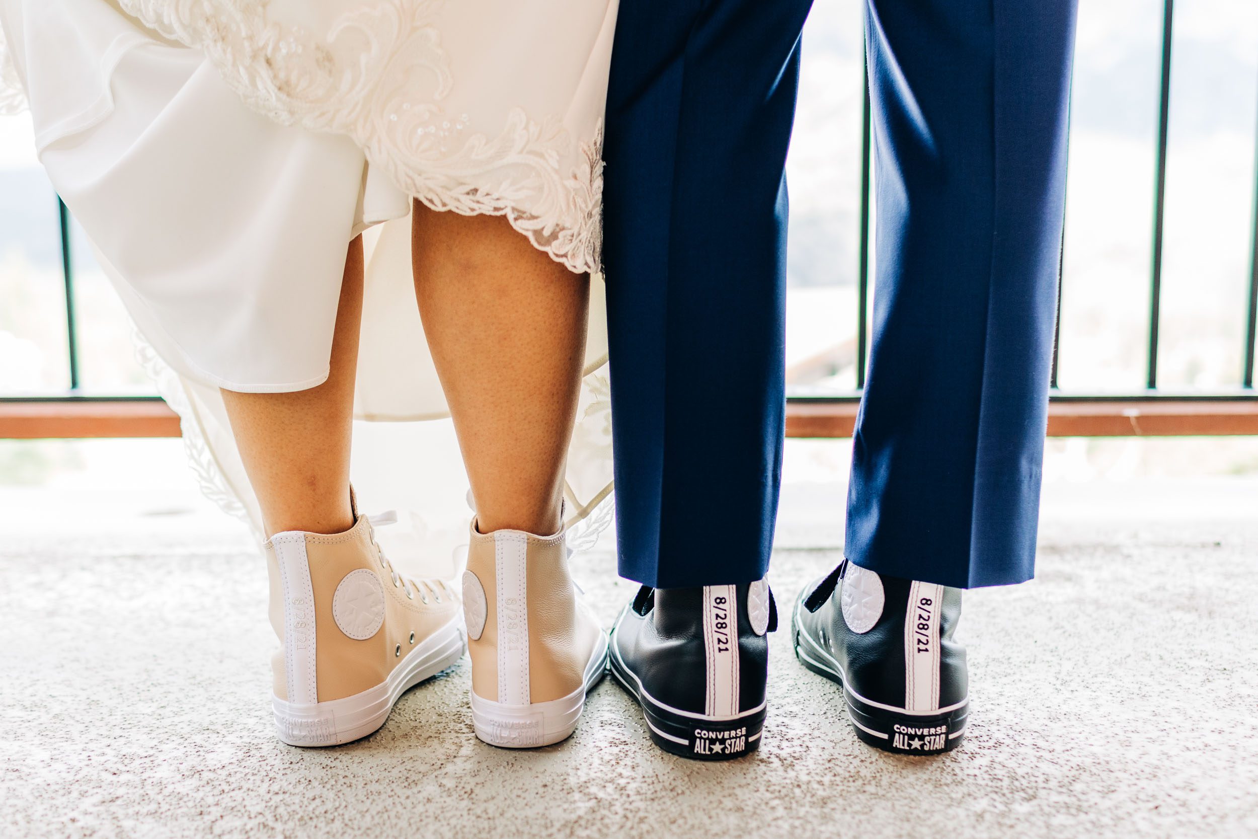 Wedding Converse Shoes
