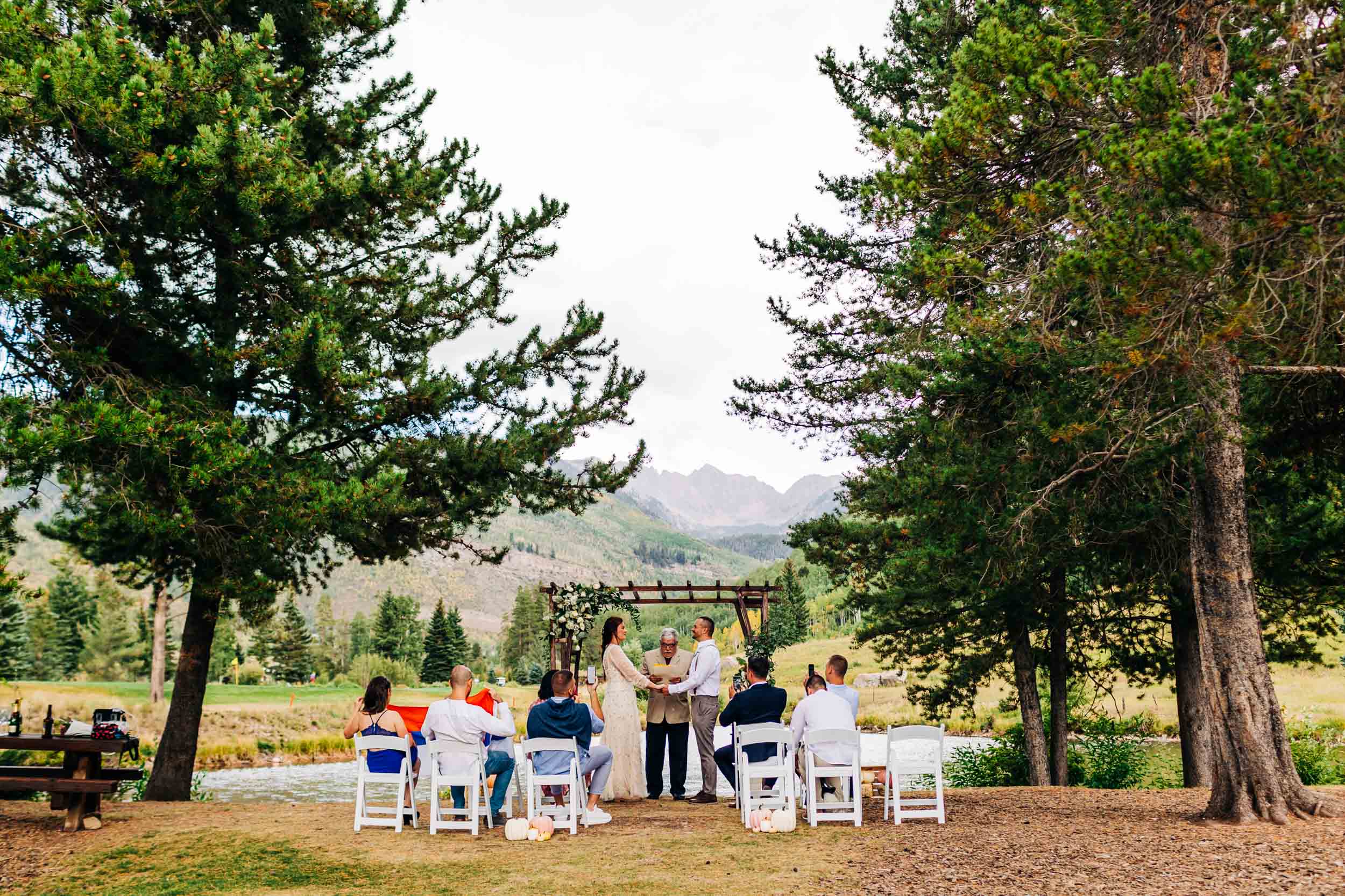 Vail golf club wedding photo by Shea McGrath Photography Colorado wedding photographer