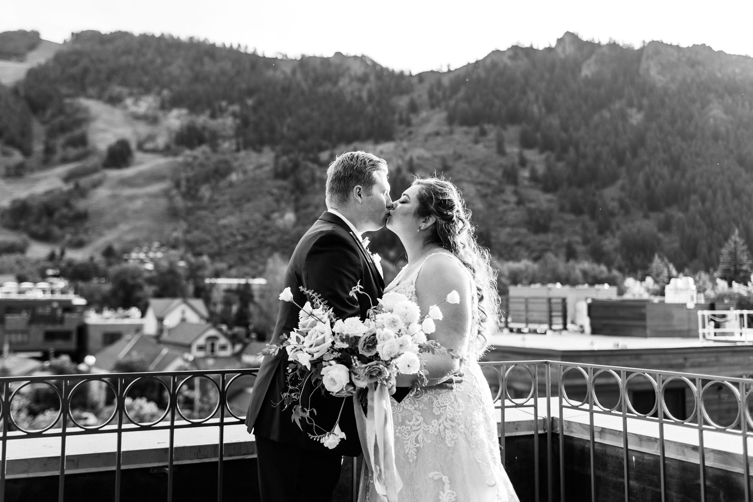 Hotel Jerome wedding photos by Shea McGrath Photography Aspen Wedding Photographer