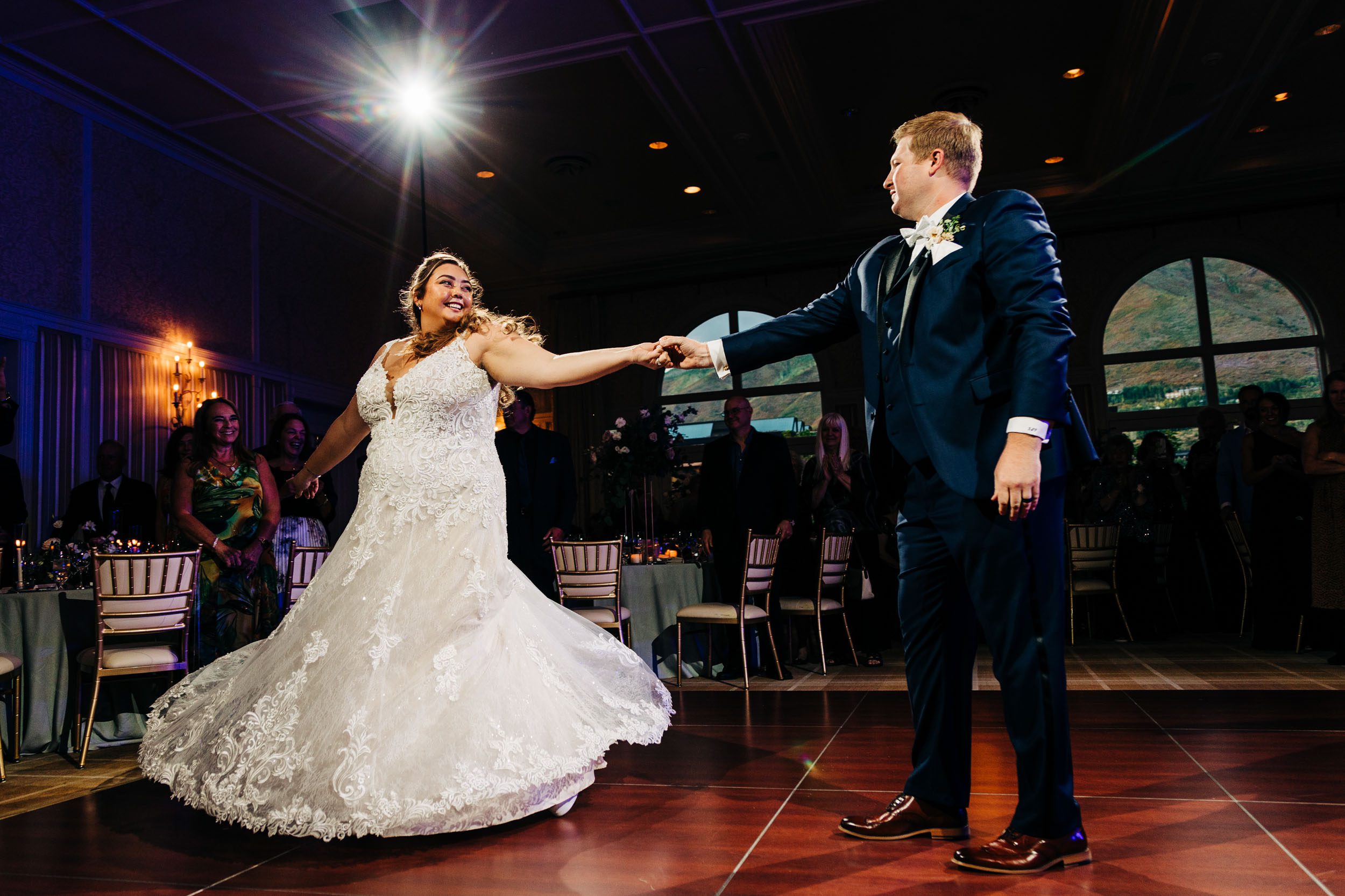 Hotel Jerome wedding reception photos by Shea McGrath Photography Colorado Wedding Photographer