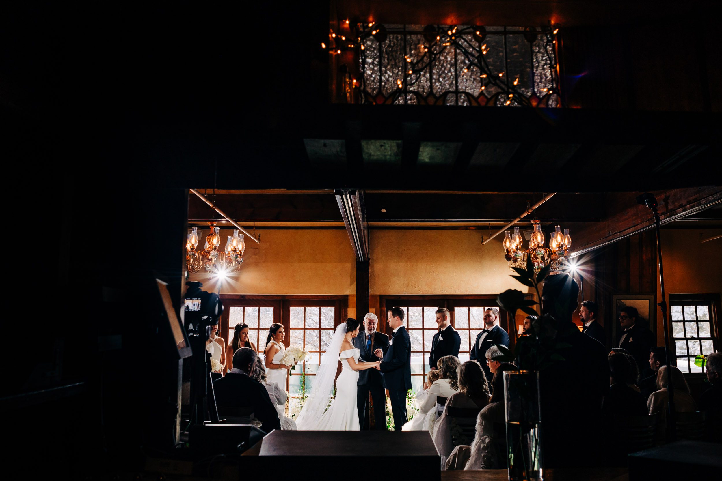 winter wedding at Greenbriar Inn in Boulder Colorado by Shea McGrath Photography
