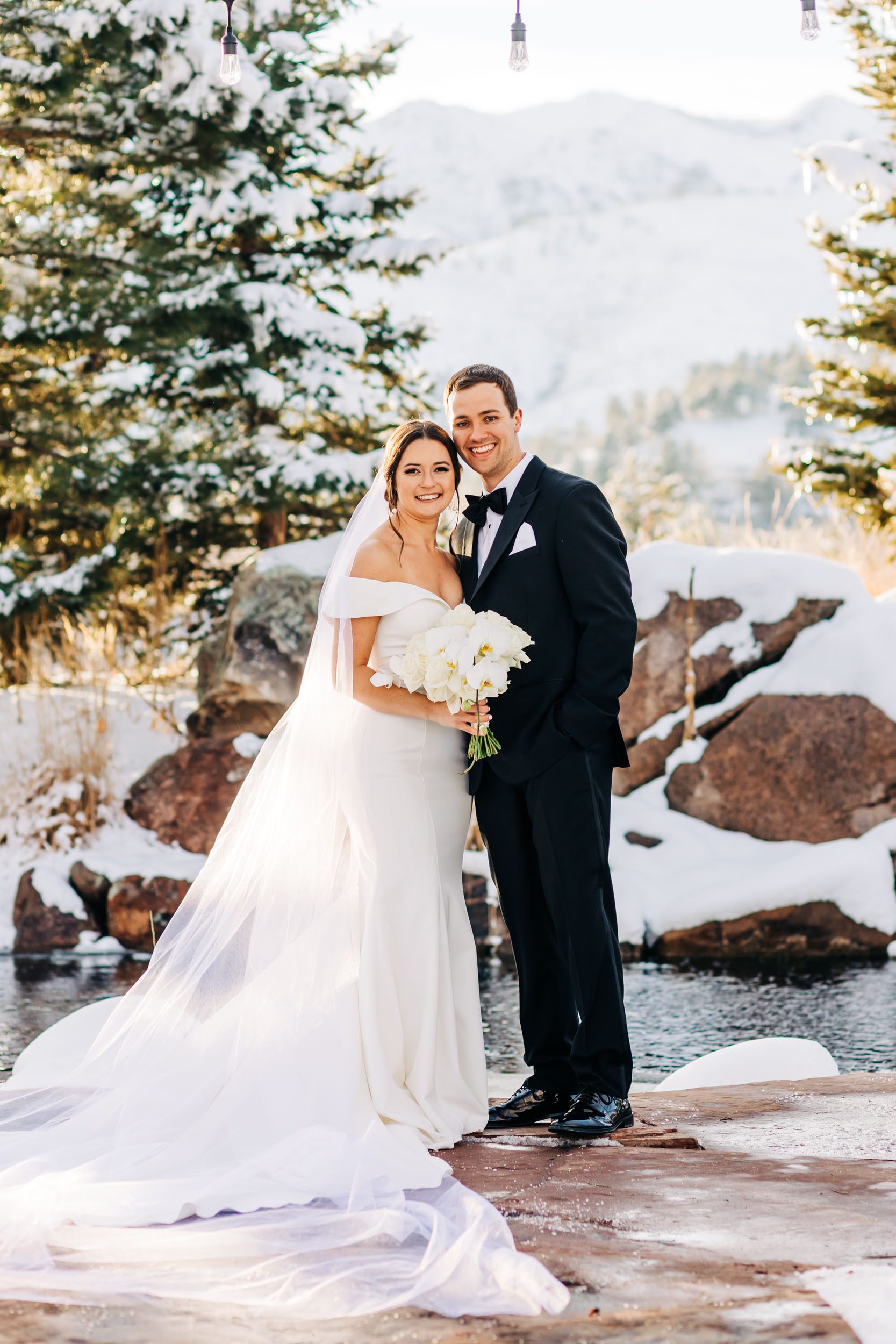 Winter wedding at The Greenbriar Inn in Boulder Colorado