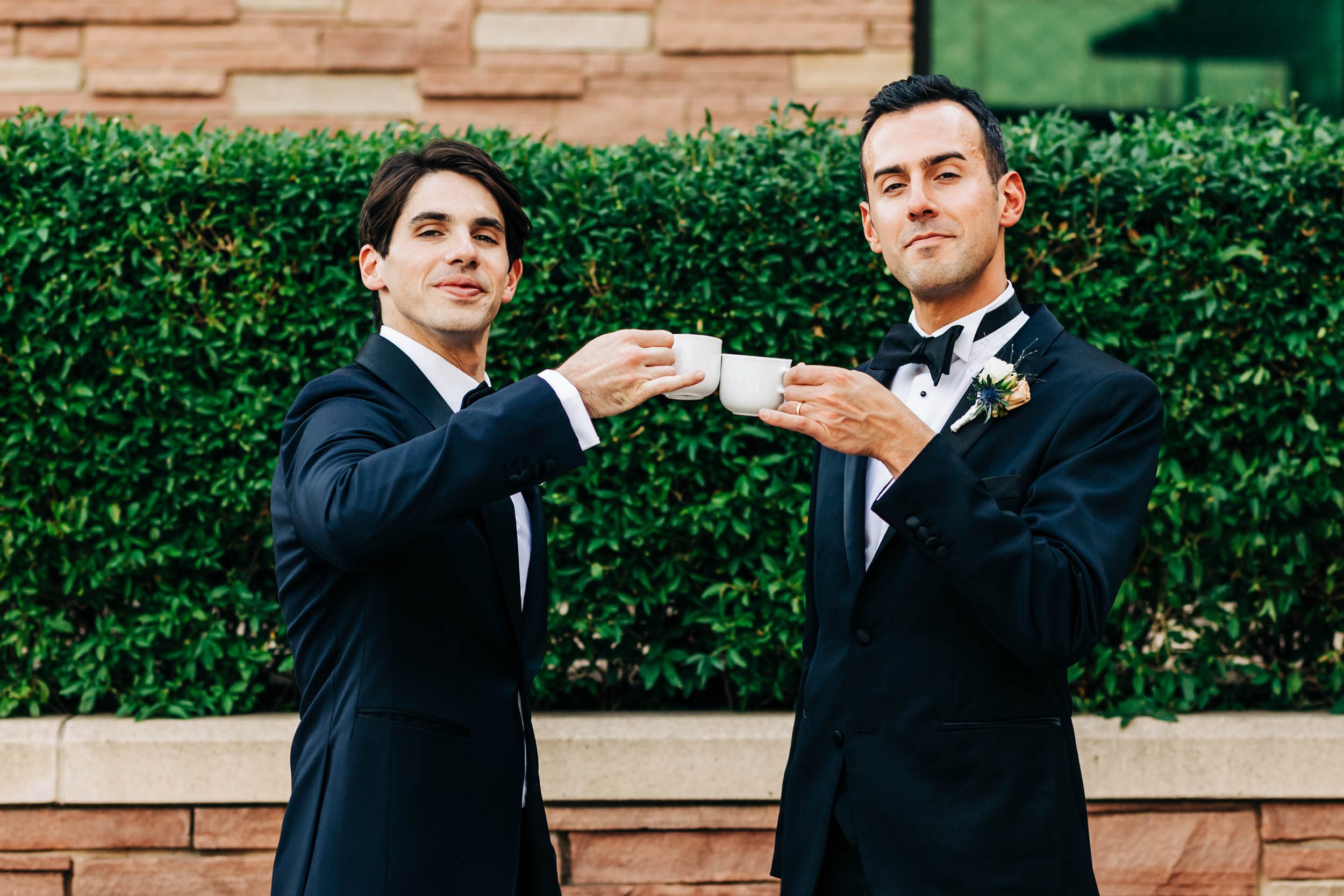 Groomsmen St Julien hotel and spa 