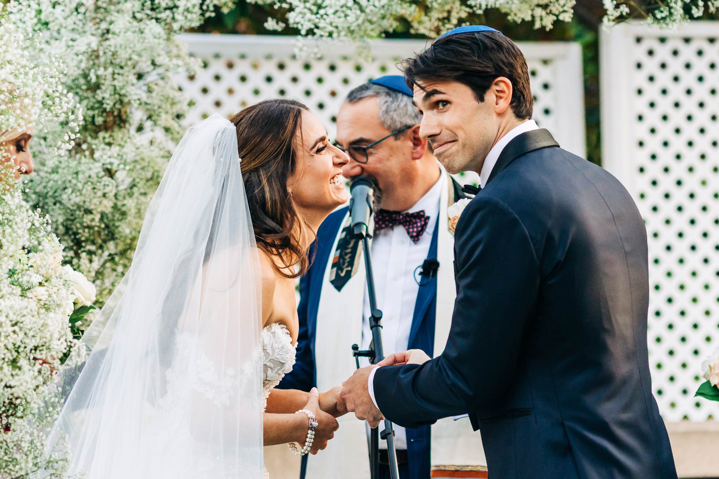 Jewish wedding at St Julien hotel