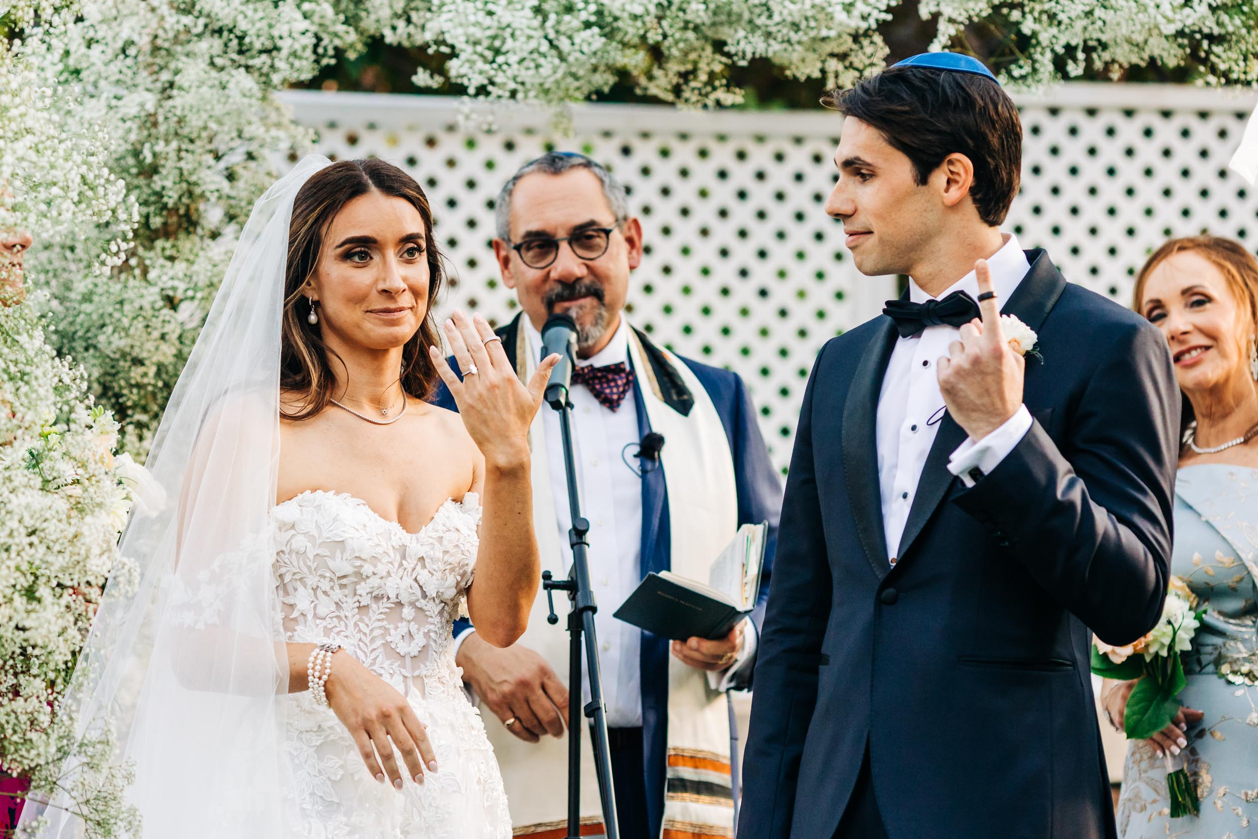 Jewish wedding at St Julien hotel