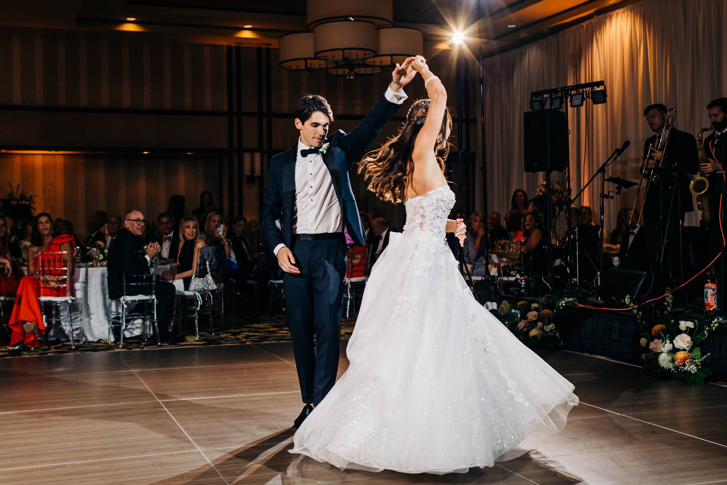 first dance at St Julien hotel