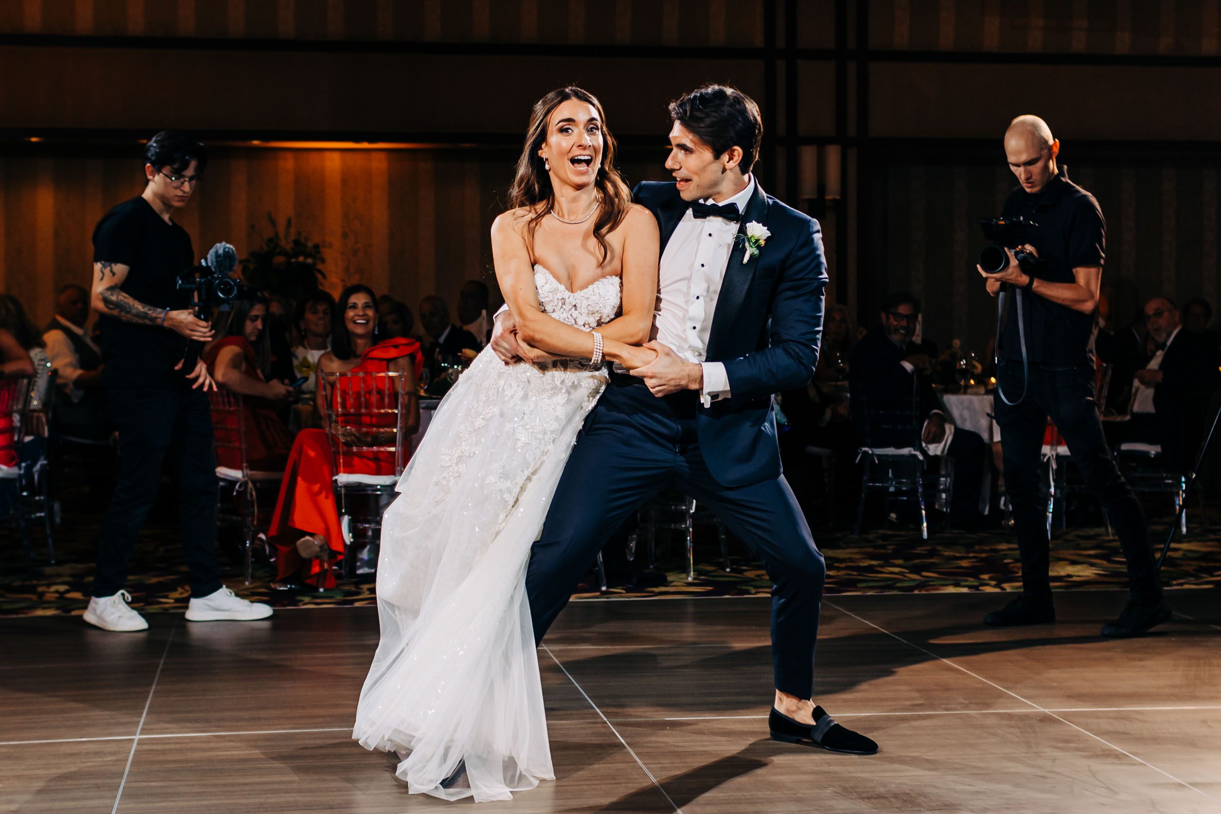 first dance at St Julien hotel