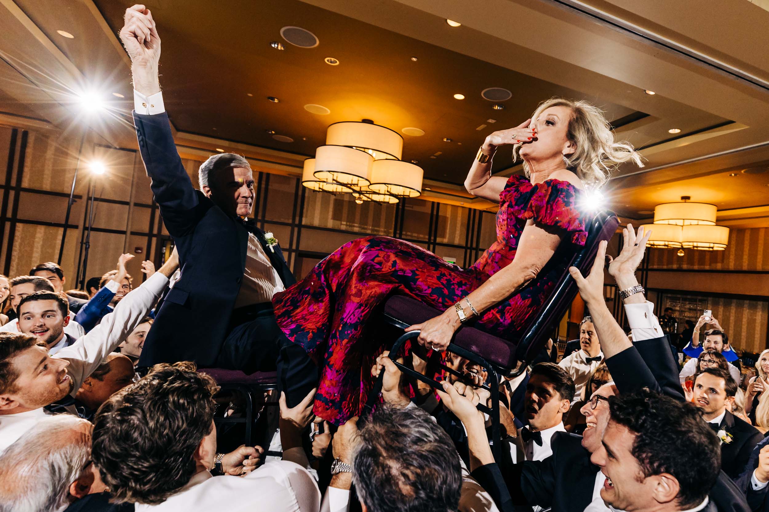 Jewish Hora at St Julien hotel ballroom