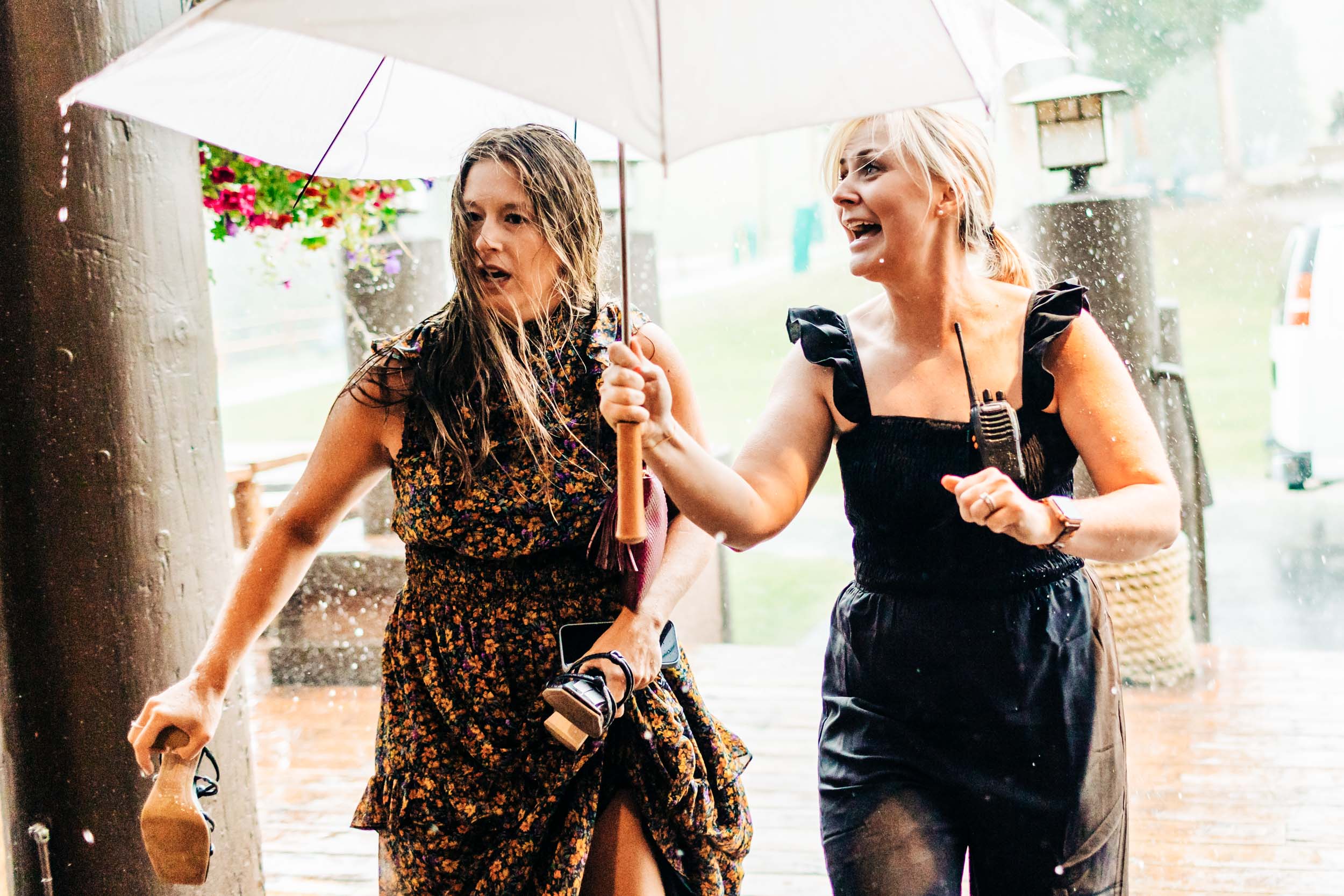 rainy wedding beaver creek colorado