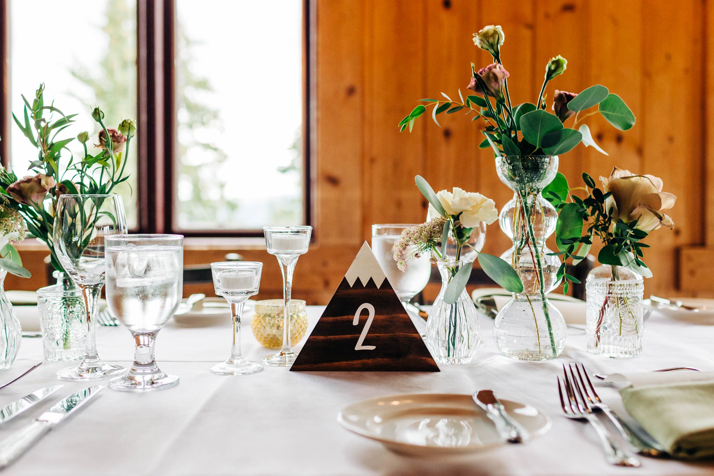 spruce saddle lodge wedding reception details