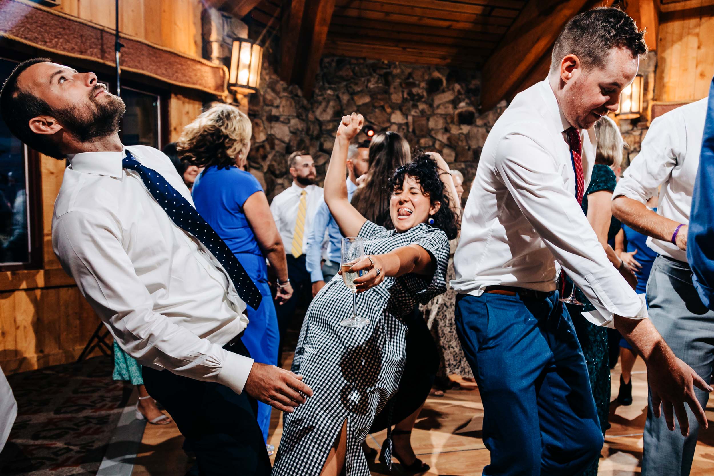 spruce saddle lodge wedding reception dance floor